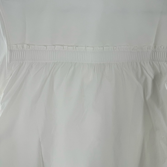 New! Athleta Levitate Poplin Tee Short Sleeve Blouse Size Small - Picture 10 of 12